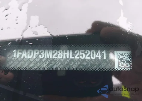 2017 Ford Focus Sel из США, поврежденный, VIN 1FADP3M28HL252041